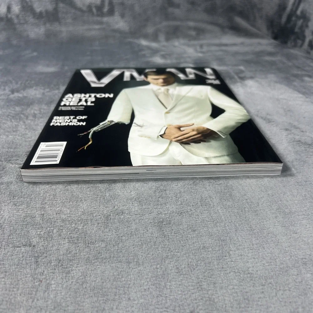 VMAN Magazine Ashton Kutcher Cover Issue 10 Mens Luxury Fashion Collector‎ 2008